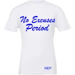 NEP Blue Cursive T-Shirt