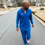 NEP Blue LV Zip Up Set