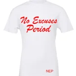 NEP Red Cursive T-Shirt