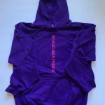NEP Purple Vertical Hoodie